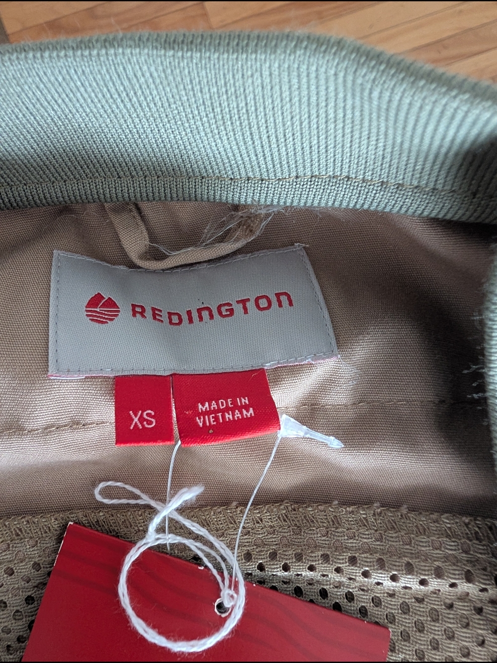 Beige Utility Fishing Vest with Multiple Pockets - Picture 2 of 2